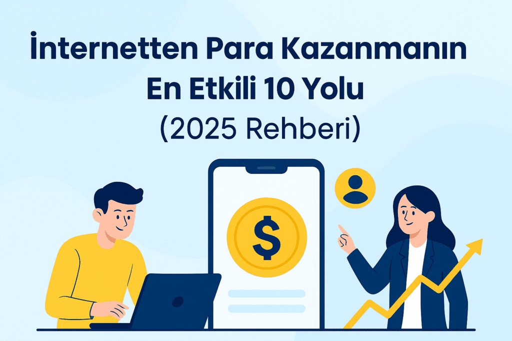 İnternetten para kazanma 2025