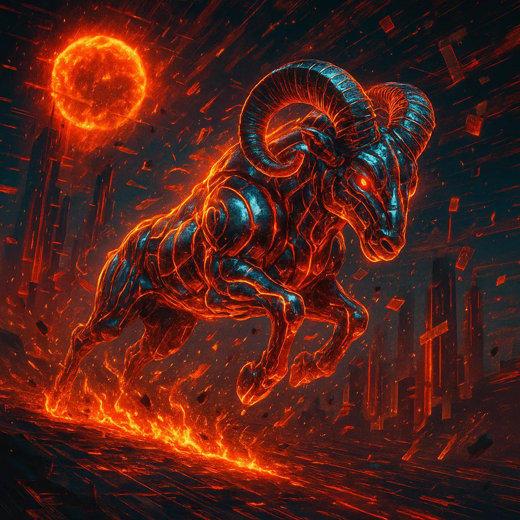 Koç burcu simgesi – Ateş elementi ve liderlik enerjisi