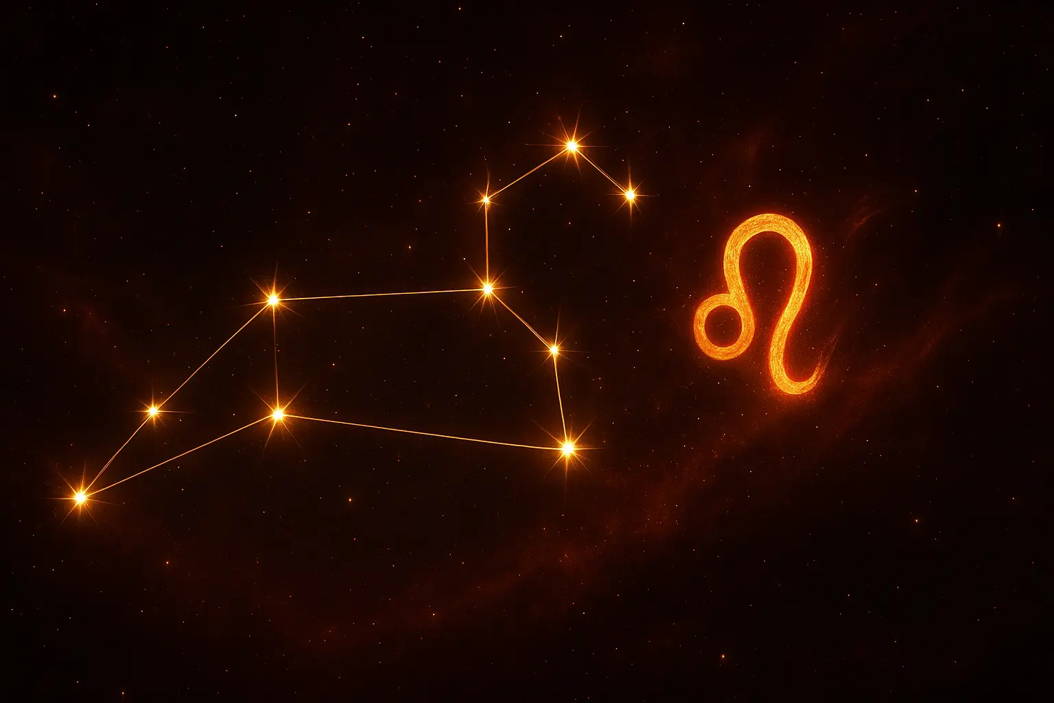 Aslan Burcu 2025 yıldız haritası ve gezegen etkileri