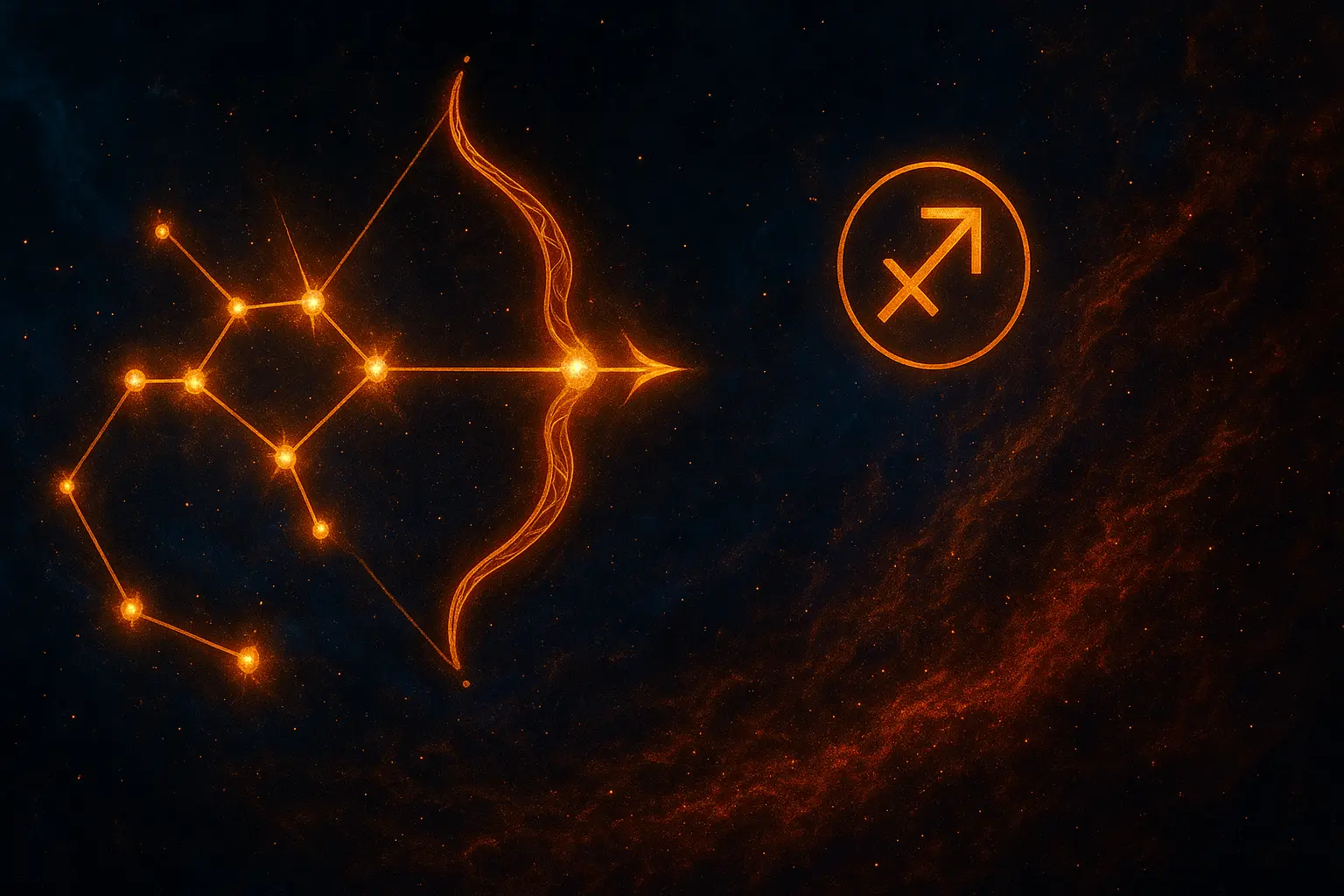 Yay Burcu 2025 yıldız haritası ve gezegen etkileri