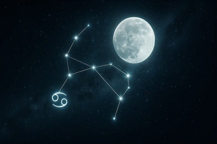 Yengeç Burcu 2025 yıldız haritası ve gezegen etkileri